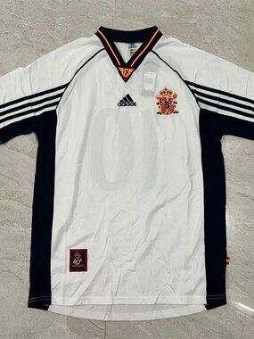 Spain 1998 World Cup Away jersey - Raúl #10 US SIZE LARGE